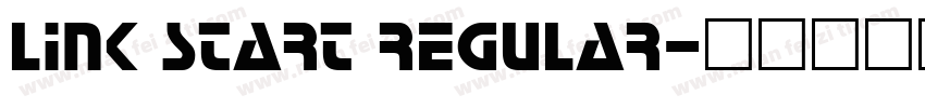 Link Start Regular字体转换